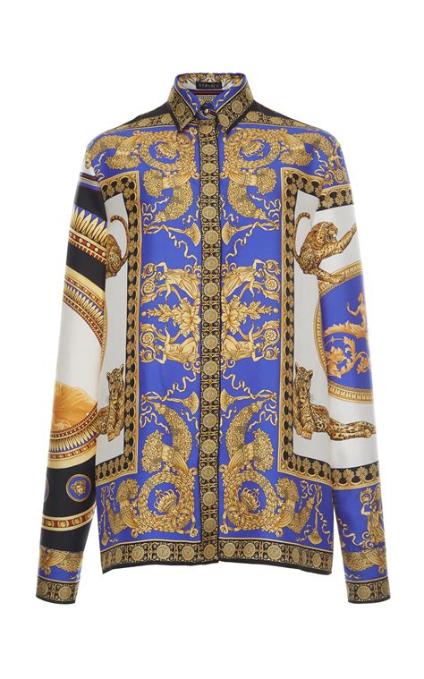 versace shirt women's sale|versace long sleeve shirts women's.